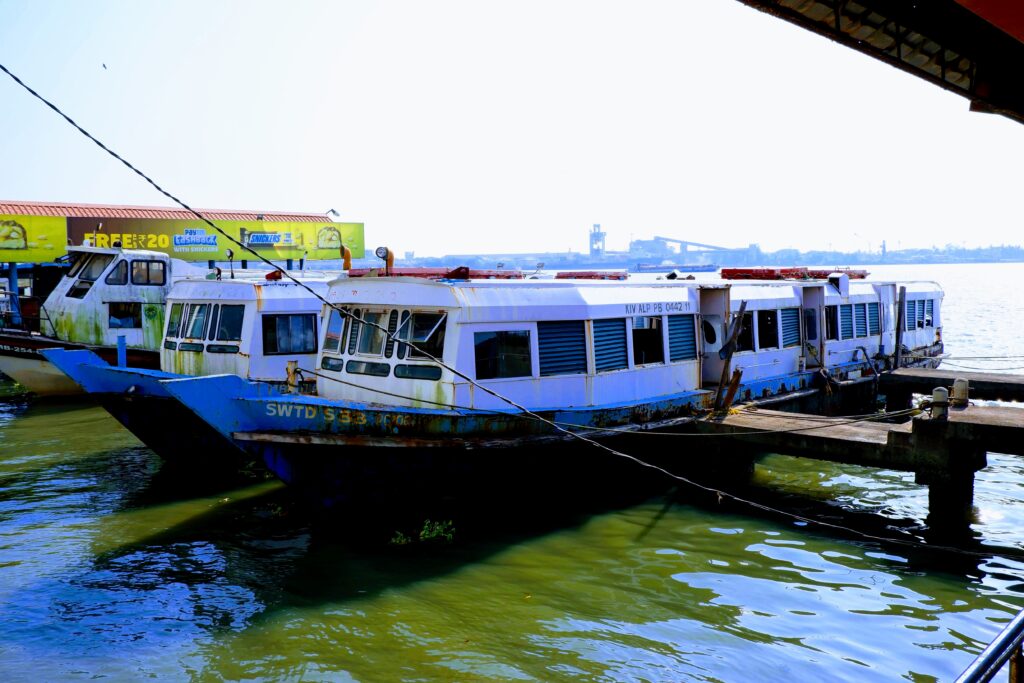 State Water Transport Department, Ferry Service to Fort Kochi, Mattanchery, Vypeen. 