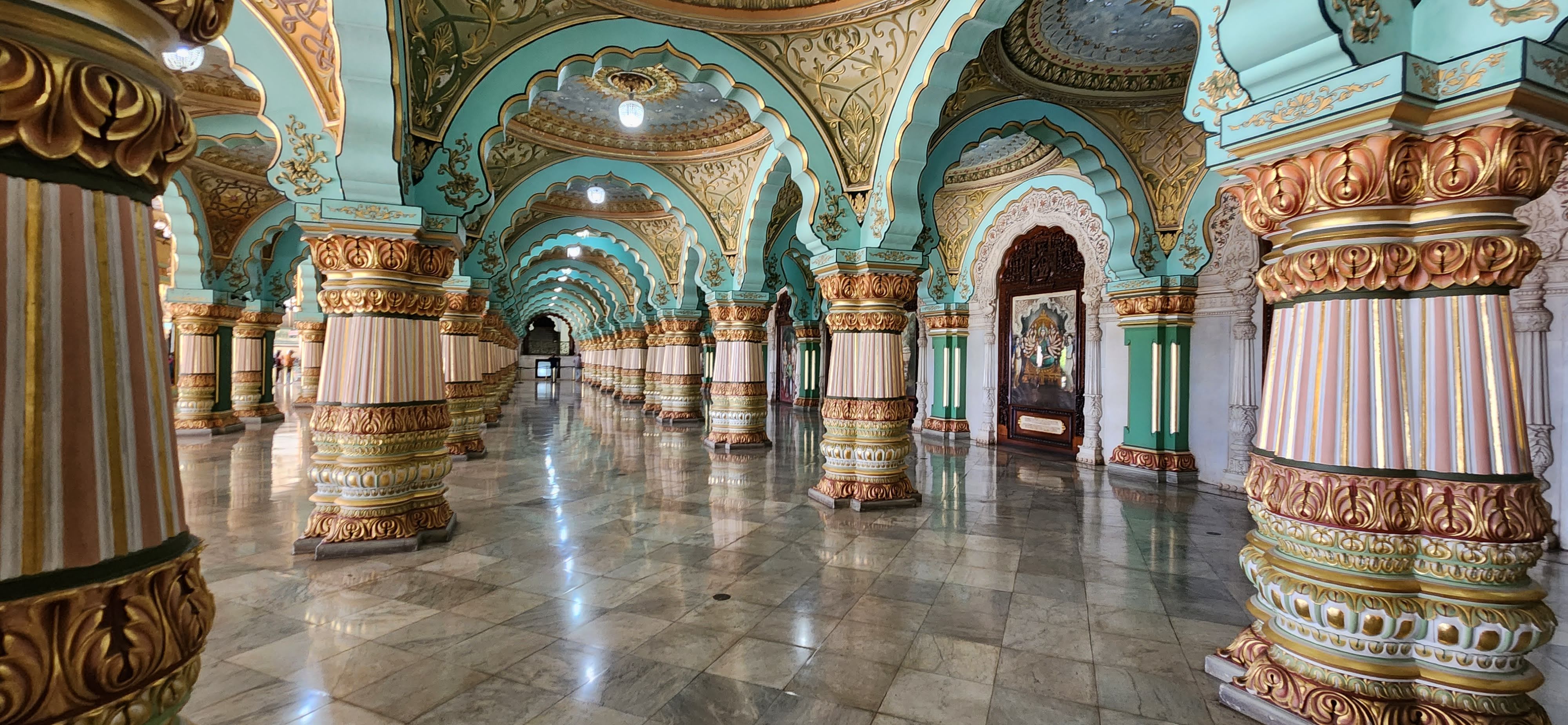 Inside Mysore Palace